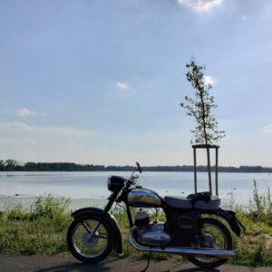 ČZ 125 typ 453 z roku 1961 – Projížďka 10 [2]