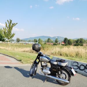 ČZ 125 typ 453 z roku 1961 – Projížďka 10 [4]