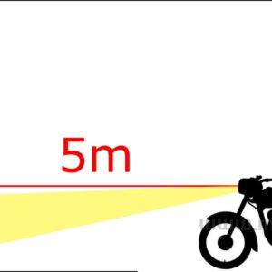 Seřízení světlometu motocyklu