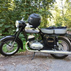 ČZ 125 typ 453 z roku 1961 – Testovací jízda po opravách 4 [1]