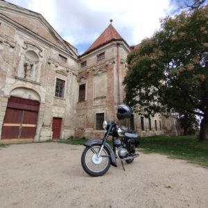 ČZ 125 typ 453 z roku 1961 – Testovací jízda po opravách 5 [5]