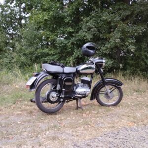 ČZ 125 typ 453 z roku 1961 – Projížďka 11 [1]