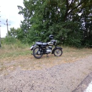 ČZ 125 typ 453 z roku 1961 – Projížďka 11 [2]