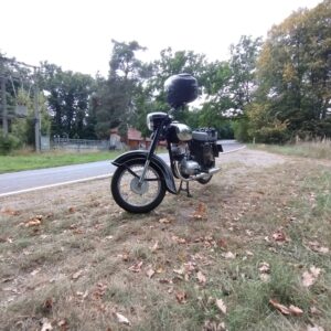 ČZ 125 typ 453 z roku 1961 – Projížďka 11 [3]