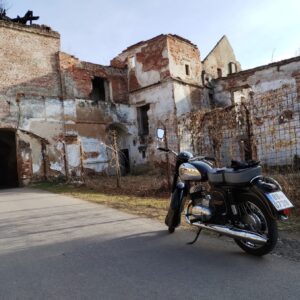 ČZ 125 typ 453 z roku 1961 – První jízda v roce 2024 [4]