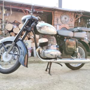 ČZ 125 typ 453 z roku 1961 – První jízda v roce 2024 [6]
