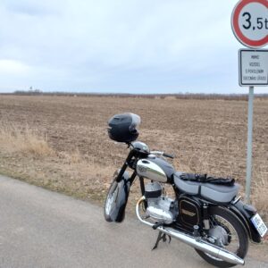 ČZ 125 typ 453 z roku 1961 – Druhá jízda v tomto roce 1