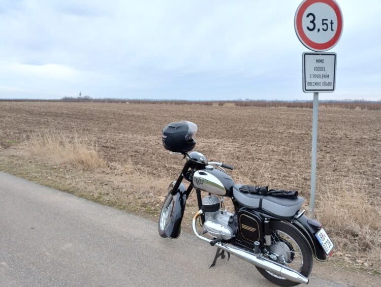 ČZ 125 typ 453 z roku 1961 – Druhá jízda v tomto roce 1
