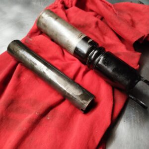 ČZ 125 typ 453 z roku 1961 – Oprava zadních tlumičů 12
