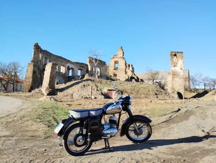 ČZ 125 typ 453 z roku 1961 – Třetí jízda v tomto roce 3