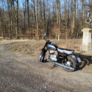 ČZ 125 typ 453 z roku 1961 – Třetí jízda v tomto roce 4