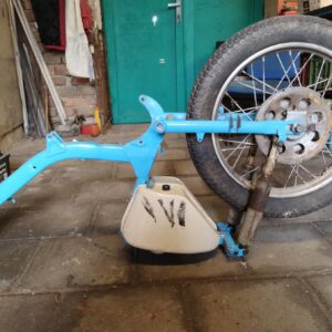 Jawa 50 typ 21 z roku 1972 - Skládání z dílů 7 Jawa 50 typ 21 z roku 1972 - Skládání z dílů 7