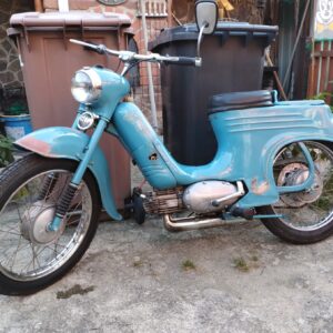 Jawa 50 typ 555 z roku 1959 - Poslední jízda v roce 2023 17 Jawa 50 typ 555 z roku 1959 - Poslední jízda v roce 2023 17