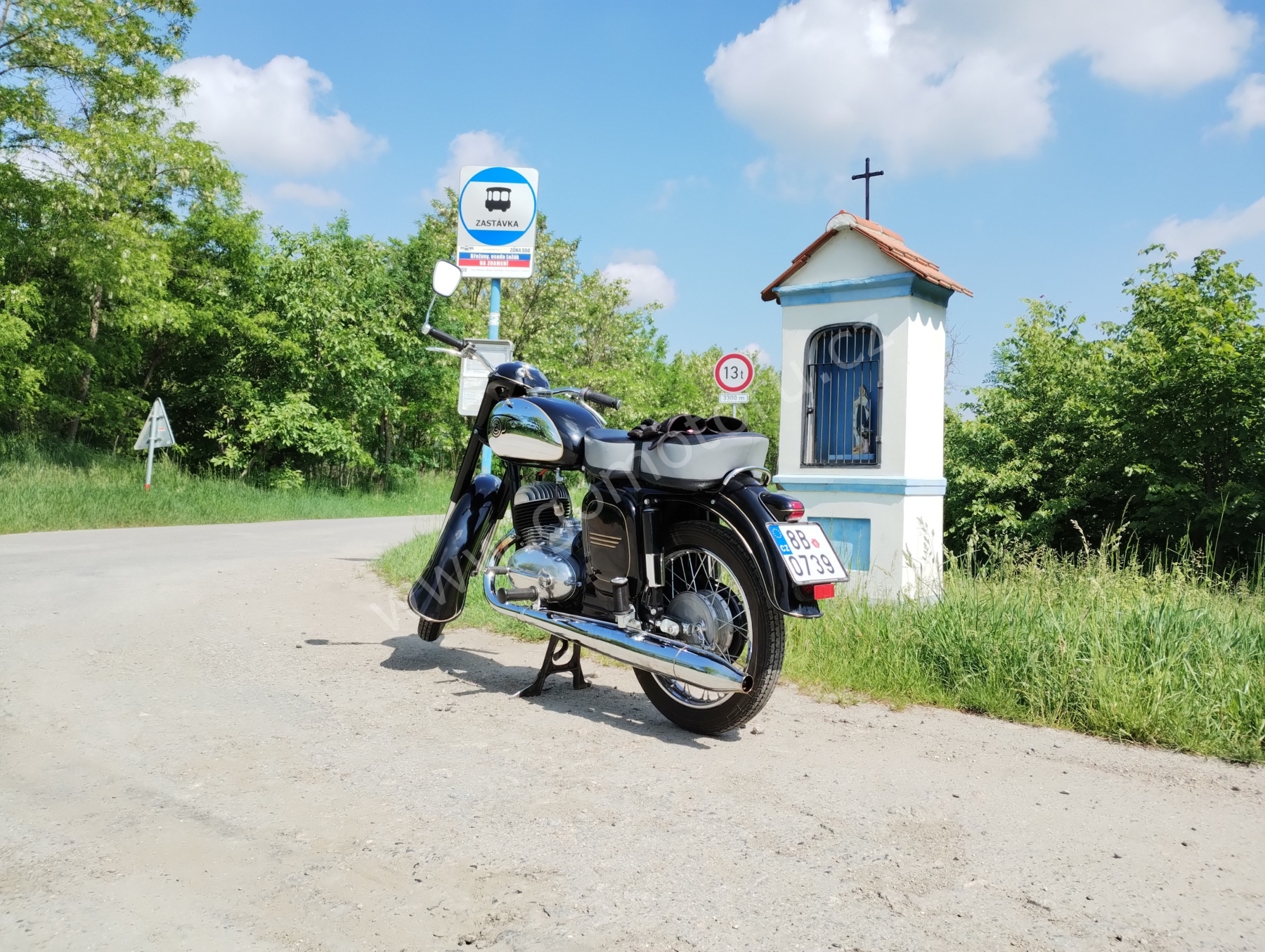 ČZ 125 typ 453 z roku 1961 - Druhý test prodloužené trasy 120 ČZ 125 typ 453 z roku 1961 - Druhý test prodloužené trasy 120