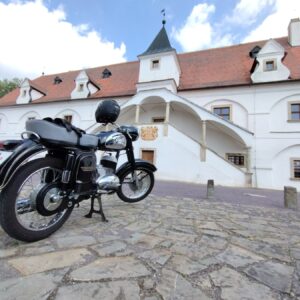 ČZ 125 typ 453 z roku 1961 - Druhý test prodloužené trasy 124 ČZ 125 typ 453 z roku 1961 - Druhý test prodloužené trasy 124