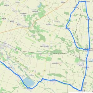 ČZ 125 typ 453 z roku 1961 - Nová trasa 104 ČZ 125 typ 453 z roku 1961 - Nová trasa 104