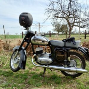ČZ 125 typ 453 z roku 1961 – Rozhledna Anička 11