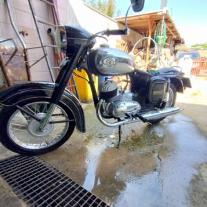 ČZ 125 typ 453 z roku 1961 – Koupel a malý okruh 3
