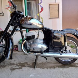 ČZ 125 typ 453 z roku 1961 – Koupel a malý okruh 4