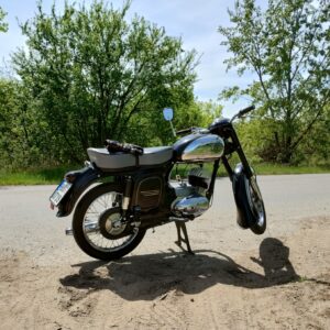 ČZ 125 typ 453 z roku 1961 – Koupel a malý okruh 6
