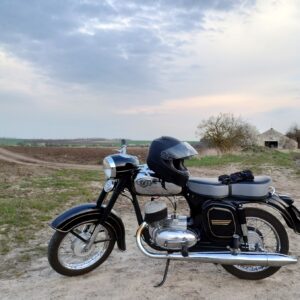 ČZ 125 typ 453 z roku 1961 – Nová trasa 1