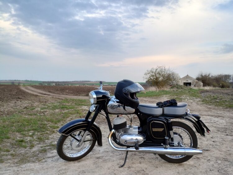 ČZ 125 typ 453 z roku 1961 – Nová trasa 1