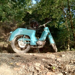 Jawa 50 typ 555 z roku 1959 - Obhlídka po okolí 21 Jawa 50 typ 555 z roku 1959 - Obhlídka po okolí 21