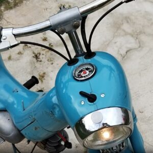 Jawa 50 typ 555 z roku 1959 – První start v roce 2024 [2]