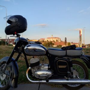 ČZ 125 typ 453 z roku 1961 - Projížďka do Mikulova 154 ČZ 125 typ 453 z roku 1961 - Projížďka do Mikulova 154
