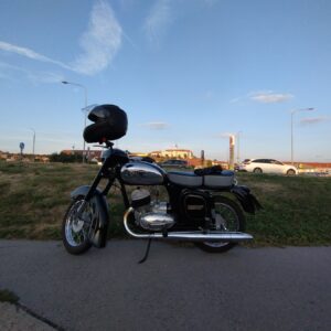 ČZ 125 typ 453 z roku 1961 - Projížďka do Mikulova 157 ČZ 125 typ 453 z roku 1961 - Projížďka do Mikulova 157