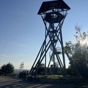 ČZ 125 typ 453 z roku 1961 - Rozhledna U Křížku a rozhledna Slunečná 179 ČZ 125 typ 453 z roku 1961 - Rozhledna U Křížku a rozhledna Slunečná 179