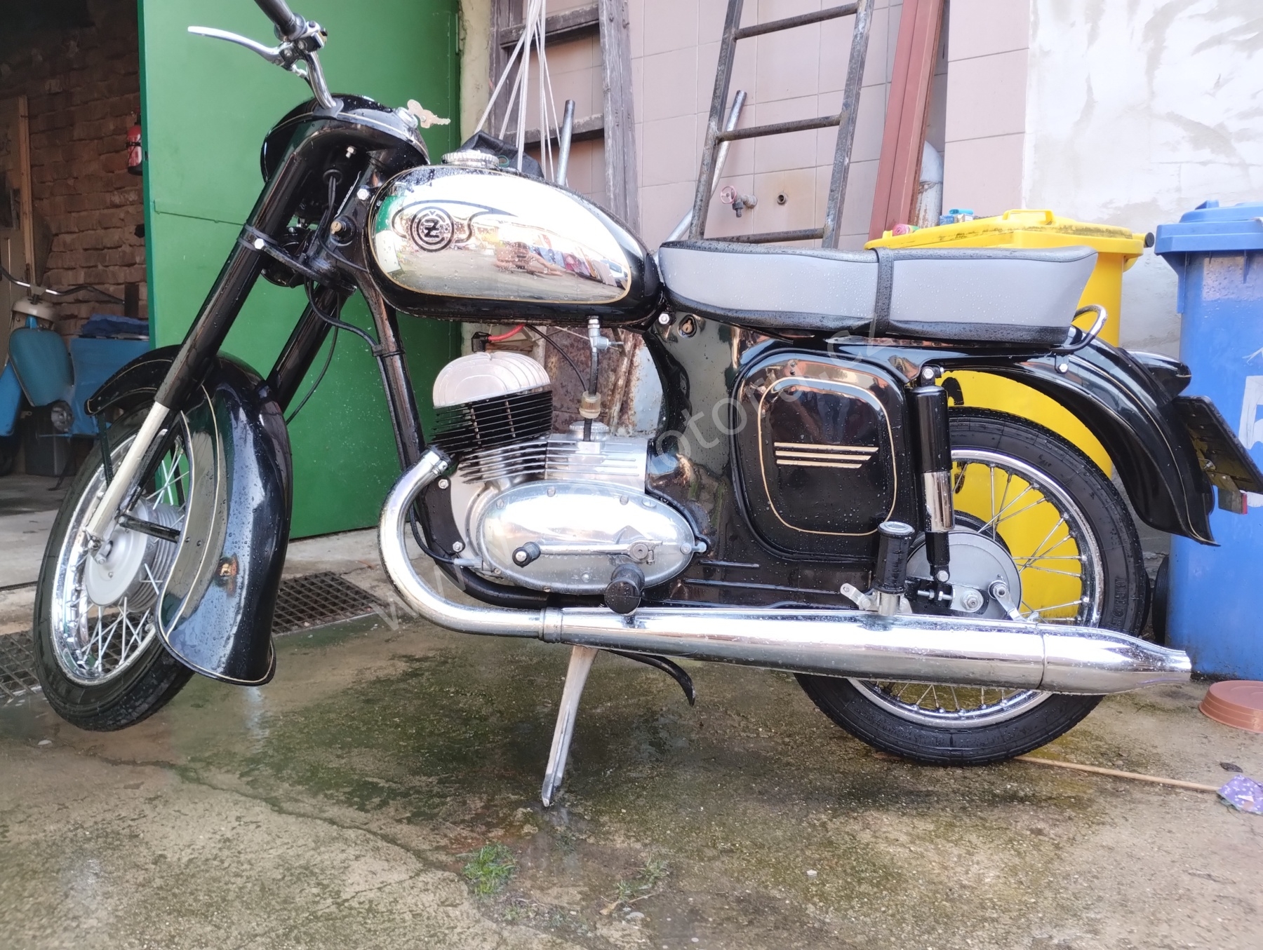 ČZ 125 typ 453 z roku 1961 - Údržba a kontrola 185 ČZ 125 typ 453 z roku 1961 - Údržba a kontrola 185