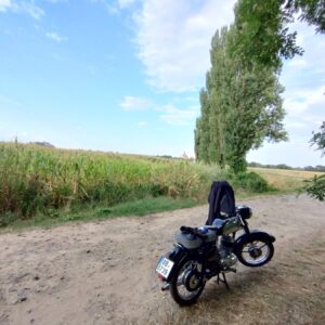 ČZ 125 typ 453 z roku 1961 - Zámek Mikulov a Věstonická venuše 165 ČZ 125 typ 453 z roku 1961 - Zámek Mikulov a Věstonická venuše 165