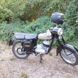 ČZ 125 typ 453 z roku 1961 – Rozhledna Anička podruhé 1
