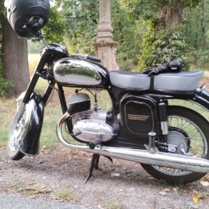 ČZ 125 typ 453 z roku 1961 – Rozhledna Anička podruhé 2