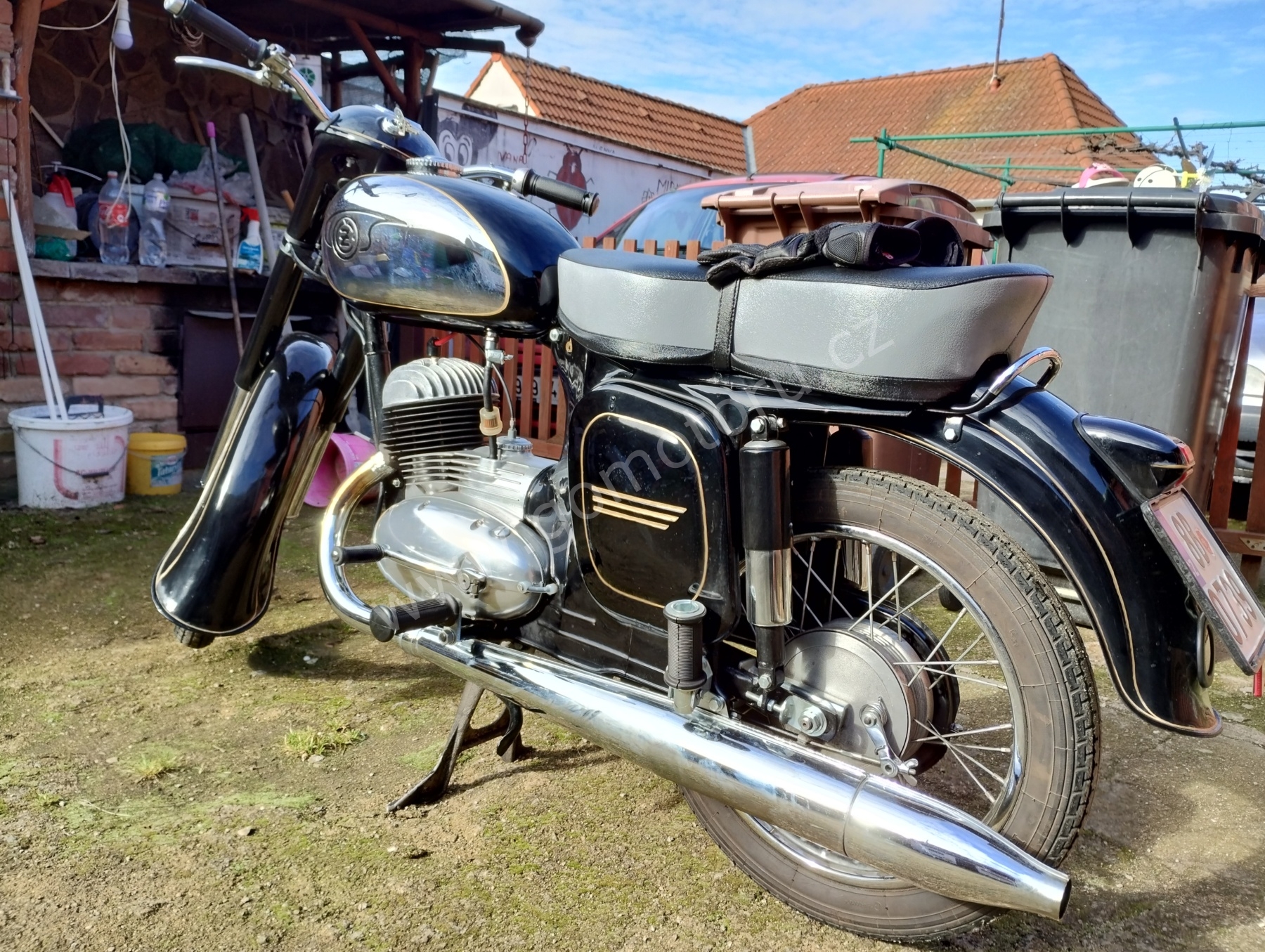 ČZ 125 typ 453 z roku 1961 - Deník 2025 23 ČZ 125 typ 453 z roku 1961 - Deník 2025 23