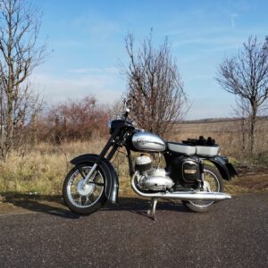 ČZ 125 typ 453 z roku 1961 - První jízda v roce 2025 4 ČZ 125 typ 453 z roku 1961 - První jízda v roce 2025 4