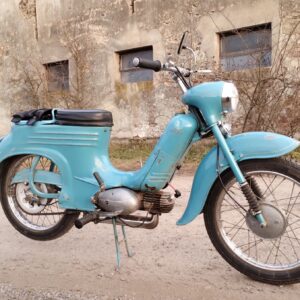 Jawa 50 typ 555 z roku 1959 - První jízda v roce 2025 7 Jawa 50 typ 555 z roku 1959 - První jízda v roce 2025 7