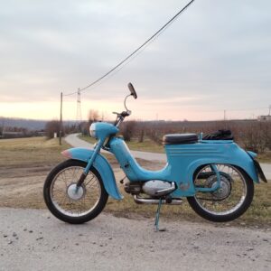 Jawa 50 typ 555 z roku 1959 - První jízda v roce 2025 9 Jawa 50 typ 555 z roku 1959 - První jízda v roce 2025 9