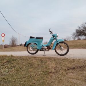 Jawa 50 typ 555 z roku 1959 - První jízda v roce 2025 11 Jawa 50 typ 555 z roku 1959 - První jízda v roce 2025 11