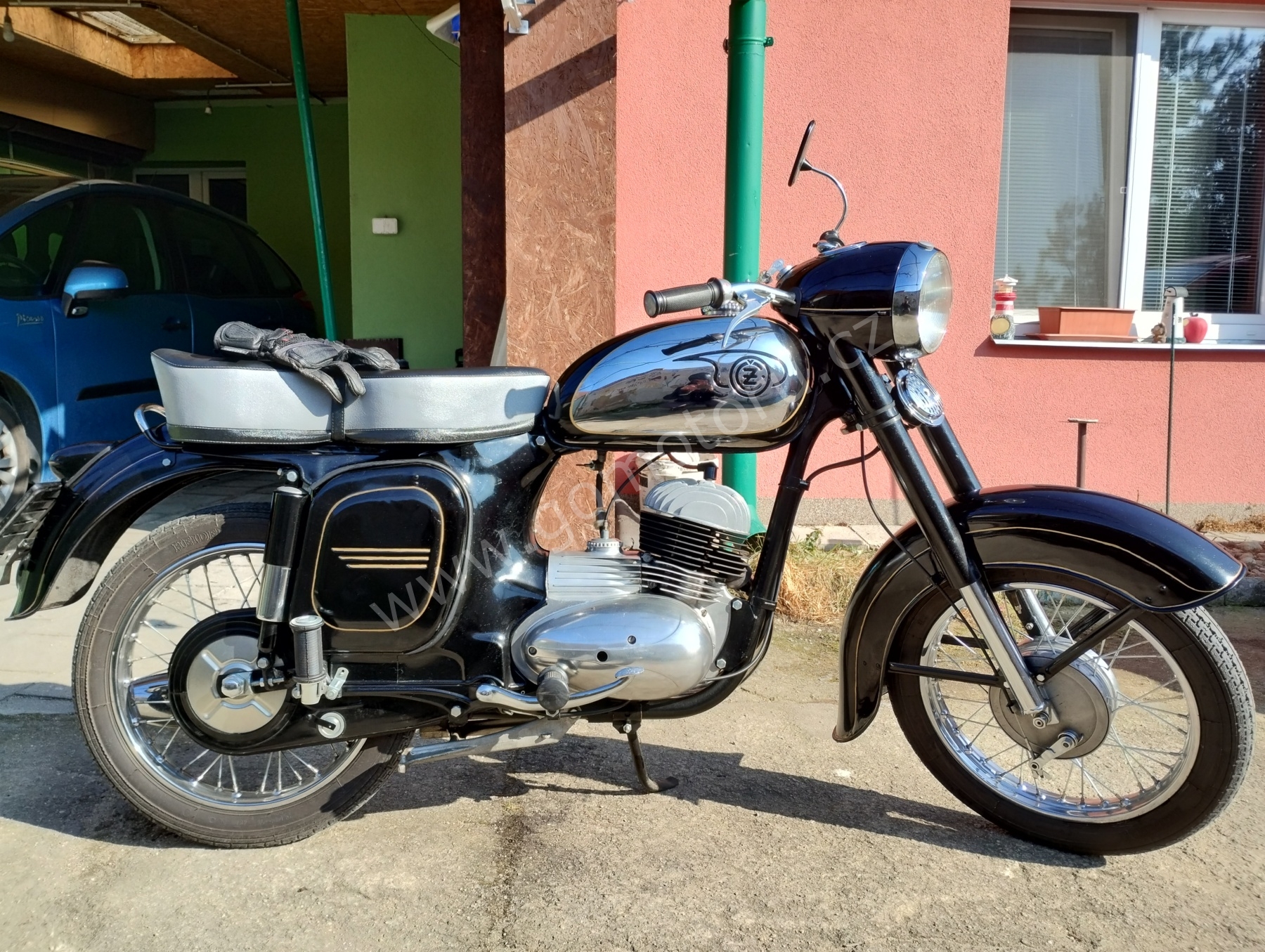 ČZ 125 typ 453 z roku 1961 - Druhá jízda 2025 6 ČZ 125 typ 453 z roku 1961 - Druhá jízda 2025 6