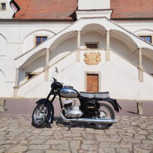 ČZ 125 typ 453 z roku 1961 - Druhá jízda 2025 7 ČZ 125 typ 453 z roku 1961 - Druhá jízda 2025 7