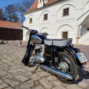 ČZ 125 typ 453 z roku 1961 - Druhá jízda 2025 8 ČZ 125 typ 453 z roku 1961 - Druhá jízda 2025 8