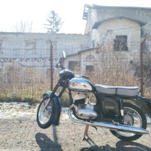 ČZ 125 typ 453 z roku 1961 - Druhá jízda 2025 10 ČZ 125 typ 453 z roku 1961 - Druhá jízda 2025 10