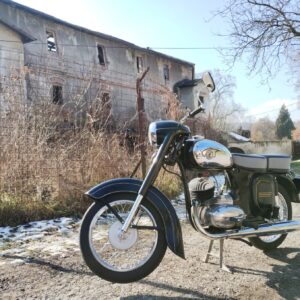 ČZ 125 typ 453 z roku 1961 - Druhá jízda 2025 12 ČZ 125 typ 453 z roku 1961 - Druhá jízda 2025 12