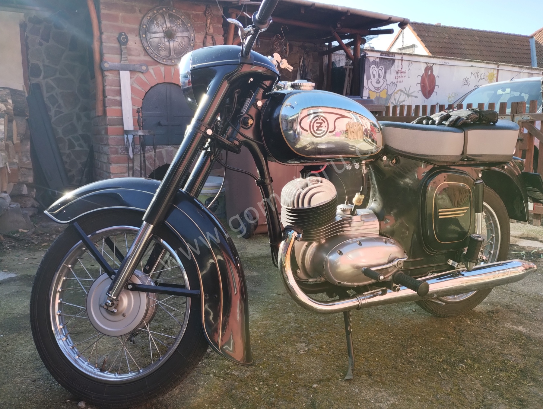 ČZ 125 typ 453 z roku 1961 - První velký okruh 2025 33 ČZ 125 typ 453 z roku 1961 - První velký okruh 2025 33