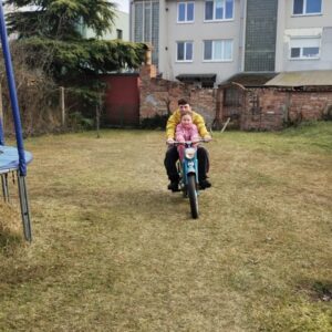 Jawa 50 typ 555 z roku 1959 - Druhá jízda 2025 2 Jawa 50 typ 555 z roku 1959 - Druhá jízda 2025 2