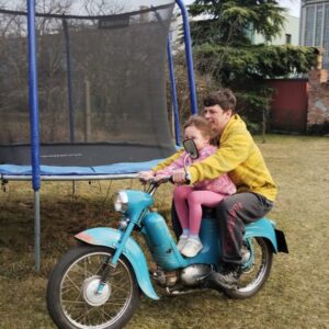 Jawa 50 typ 555 z roku 1959 - Druhá jízda 2025 3 Jawa 50 typ 555 z roku 1959 - Druhá jízda 2025 3