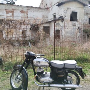 ČZ 125 typ 453 z roku 1961 – Seřízení volnoběhu 2