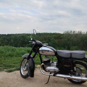 ČZ 125 typ 453 z roku 1961 - Okolo komína 71 ČZ 125 typ 453 z roku 1961 - Okolo komína 71